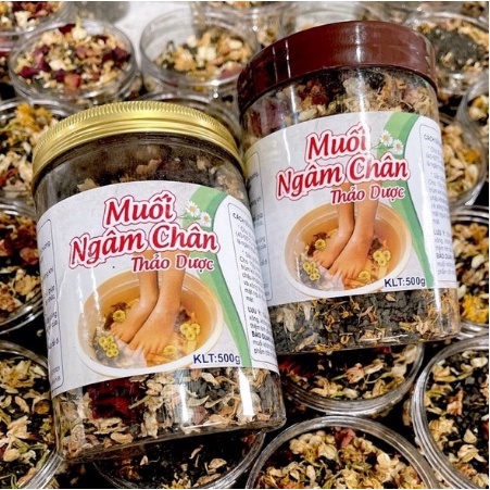 MUỐI NGÂM CHÂN THẢO DƯỢC (hộp 500gr)