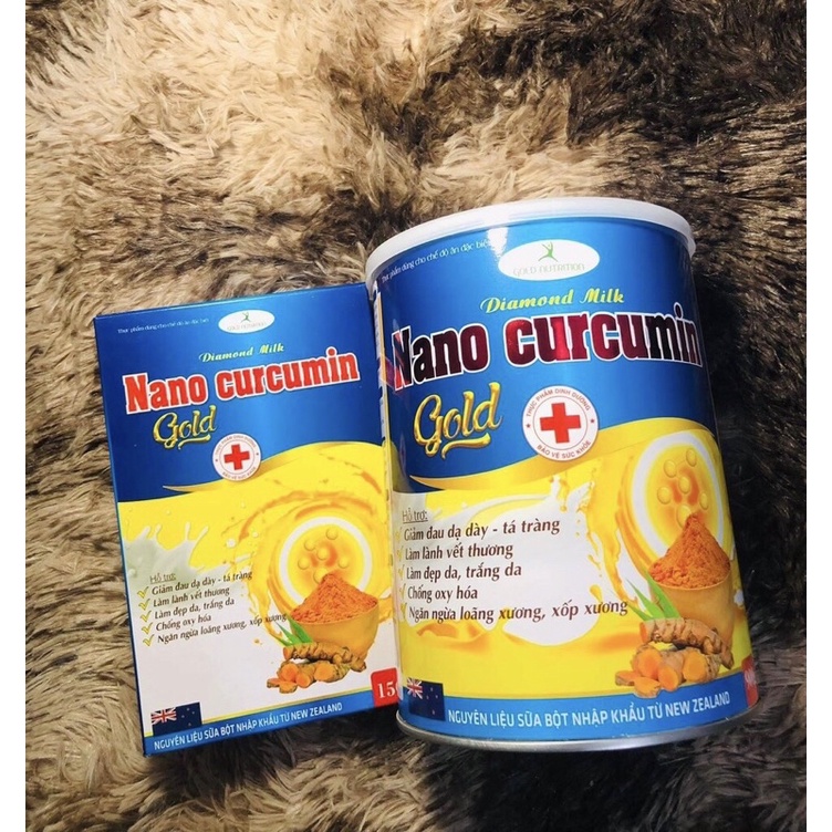 Sữa nghệ nano curcumin gold hỗ trợ dạ dày
