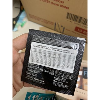 [SIÊU TIỆN LỢI 🍀] ✔️Sample Kem Nền Mịn Lì Maybelline Fit Me Matte + Poreless