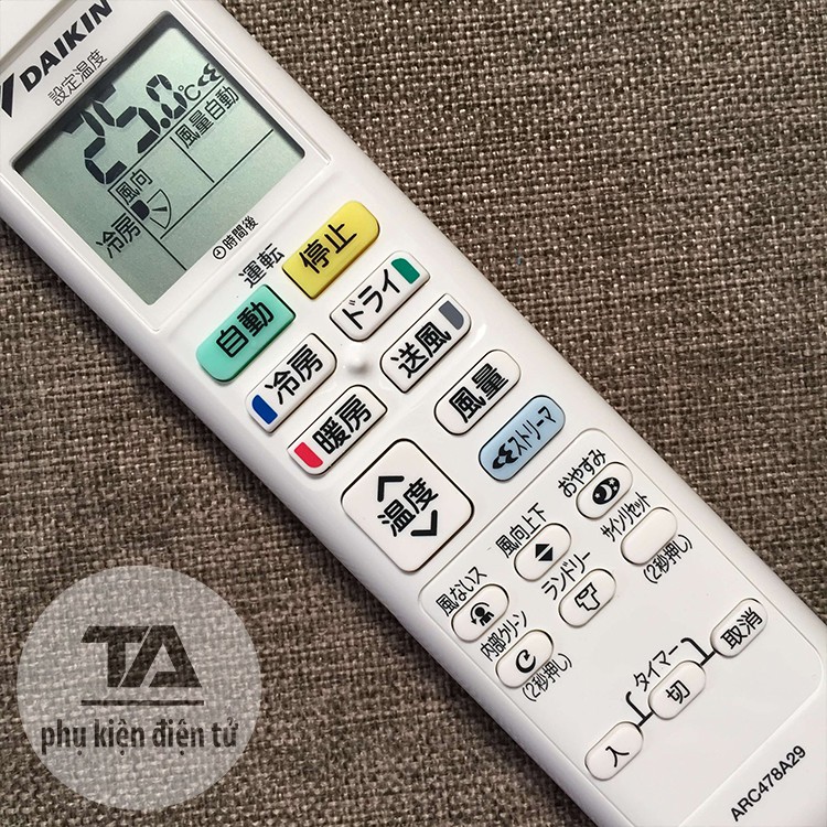 Điều khiển điều hòa DAIKIN hàng nội địa nhật - CHÍNH HÃNG BH 12 THÁNG