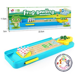 Bộ đồ chơi Ếch bàn bowling