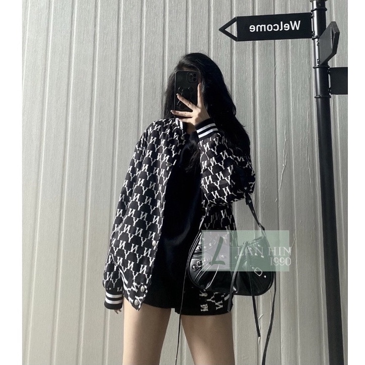 Ảnh thật Áo bomber kaki NY dày dặn