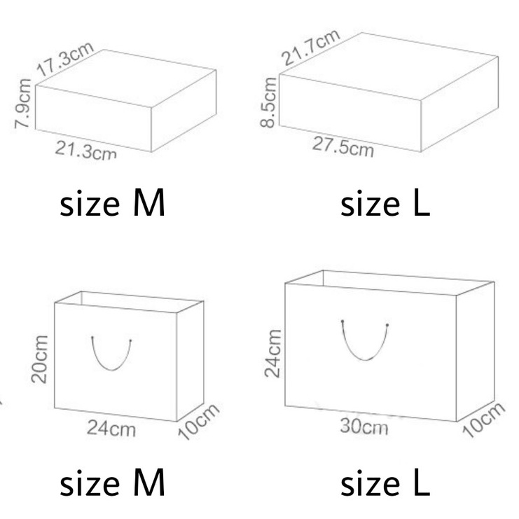 HỘP VÀ TÚI GIẤY ĐỰNG QUÀ GIÁNG SINH HÌNH ÔNG GIÀ NOEL CUTE