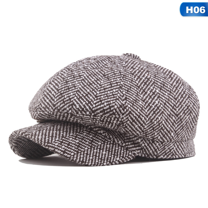 flowersqueen Nón Bánh Tiêu Phong Cách Phim Peaky Blinders