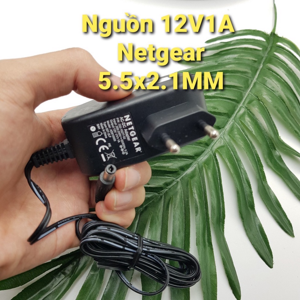 Nguồn Adapter 12V1A 5.5x2.1MMNguồn 12V 1A