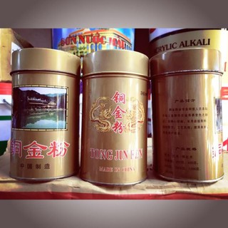 Bột nhũ đồng pha sơn giả cổ