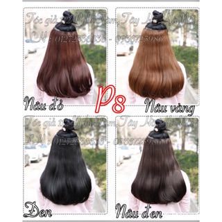 Tóc kẹp cụp đủ dáng