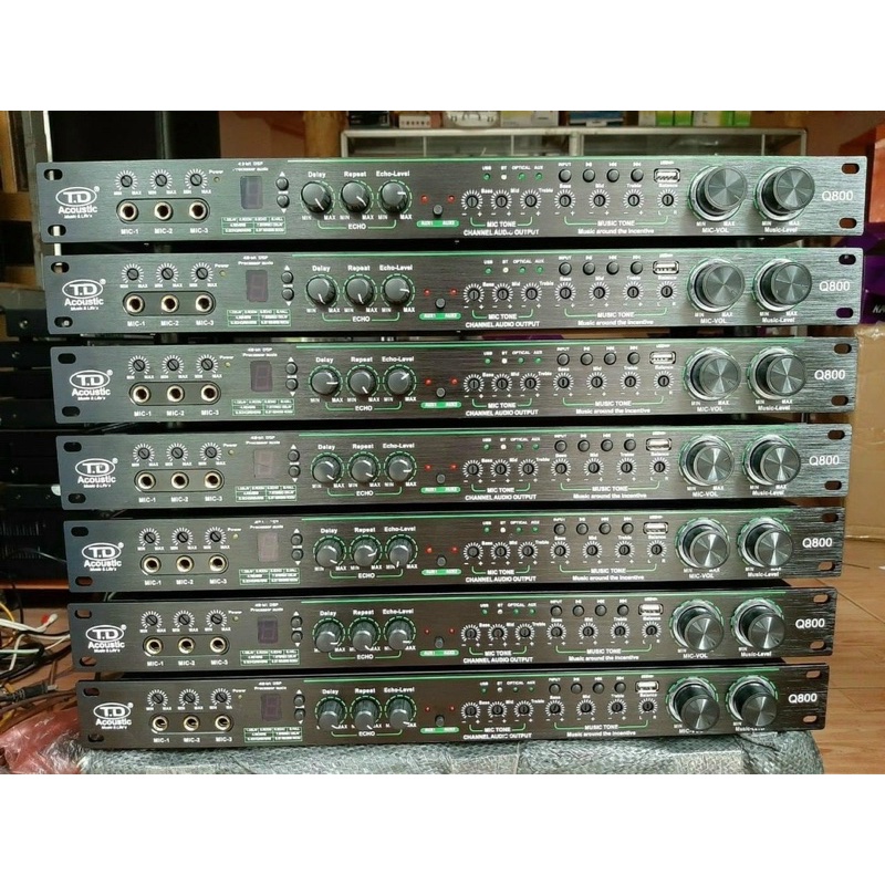 VANG CƠ TD Q800 8 chế độ echo rev đem lại chất âm tốt nhất