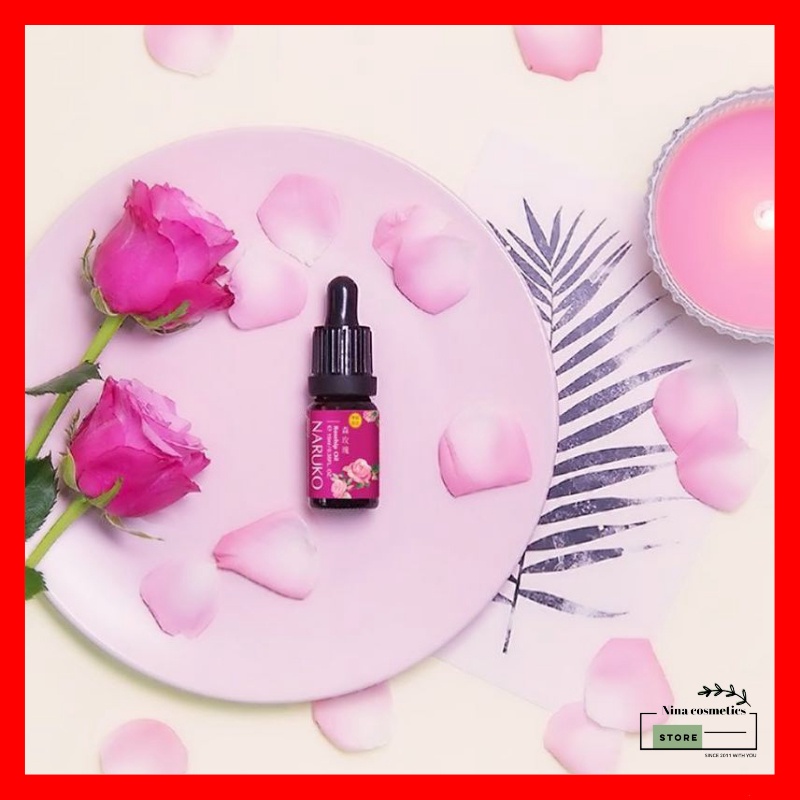 Tinh Chất Nụ Tầm Xuân Naruko Hoa Hồng Nhung Rừng 10ml