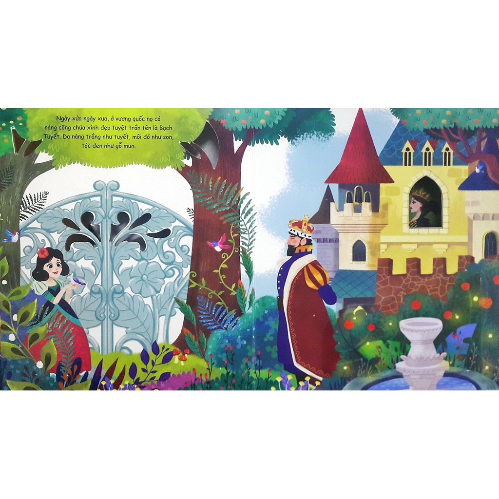 Sách - Lật Mở Xuyên Thấu - Nàng Bạch Tuyết (Dành Cho Bé 2-8 tuổi) - 8216587033863