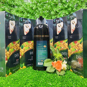 Dầu gội nhuộm phủ bạc đen (nâu) Nhật Bản | BigBuy360 - bigbuy360.vn
