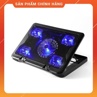 Đế quạt tản nhiệt laptop 5 quạt tốc độ lớn c5