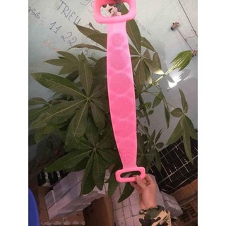 Miếng cọ lưng tắm massage 2 mặt silicon