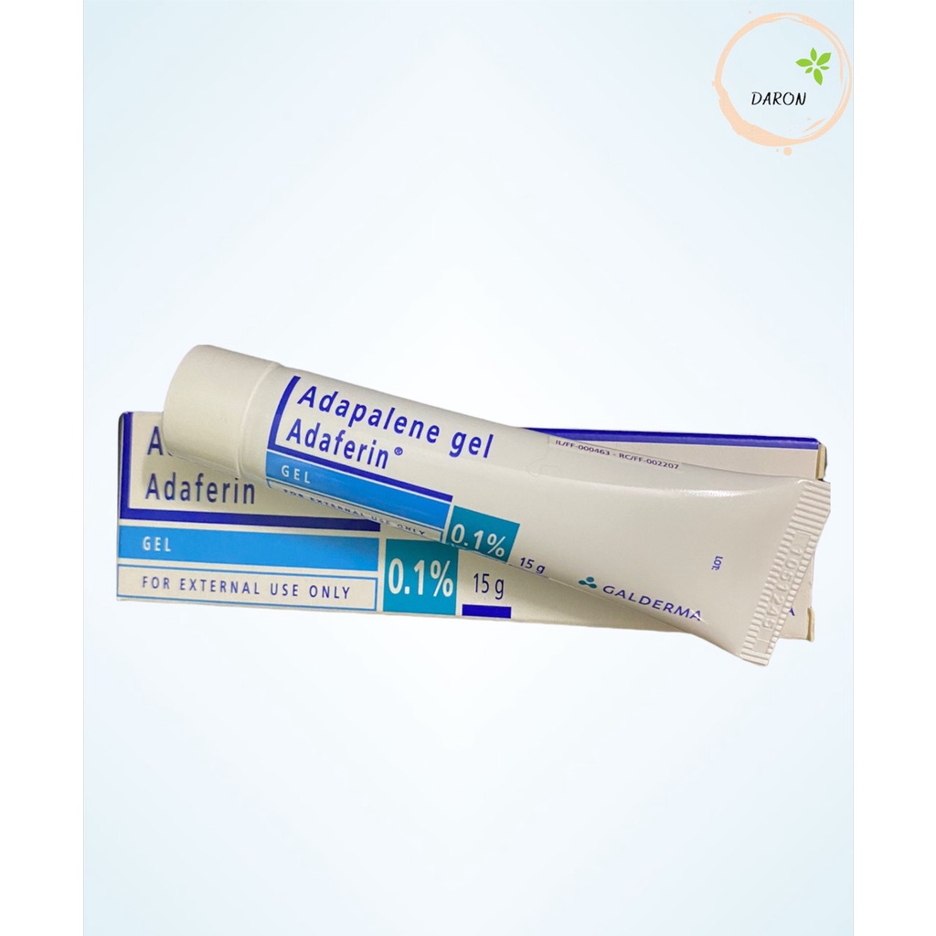 Gel mụn Adaferin - Adapalenè 0.1%, 15g