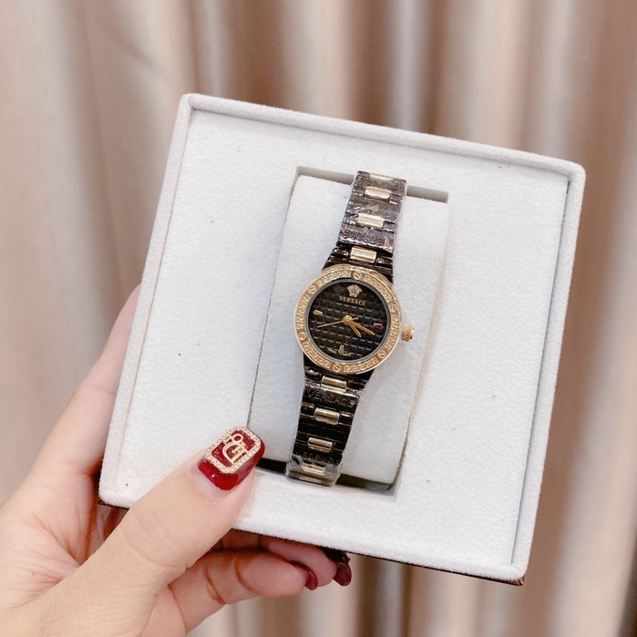 đồng hồ thời trang nữ Versace đeo tay dây thép không gỉ hàng đẹp thời trang cao cấp chống  nước bảo hành 12 tháng -DH14 | BigBuy360 - bigbuy360.vn