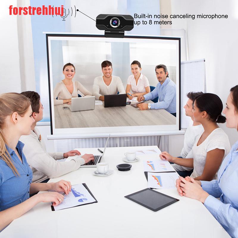 Webcam Cho Máy Tính Để Bàn Frj-Code 1080p Full Hd Kèm Micro Chất Lượng Cao