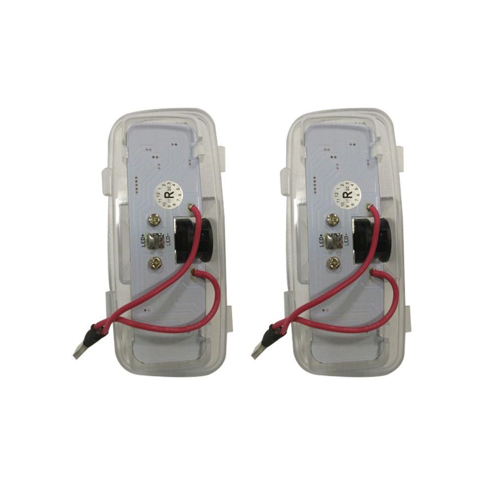Bộ 2 Đèn Led Logo Gắn Cửa Xe Hơi Honda Accord 2003-2013 Crosstour 2010-2013 Chất Lượng Cao
