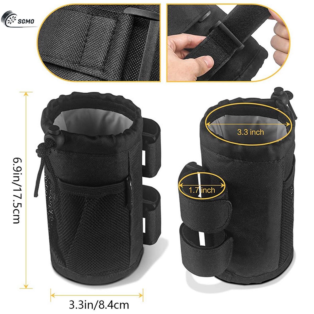 Giá Đỡ Bình Nước Cách Nhiệt Cho Xe Đạp/Xe Máy Zzr-MO1-Ssbc2700