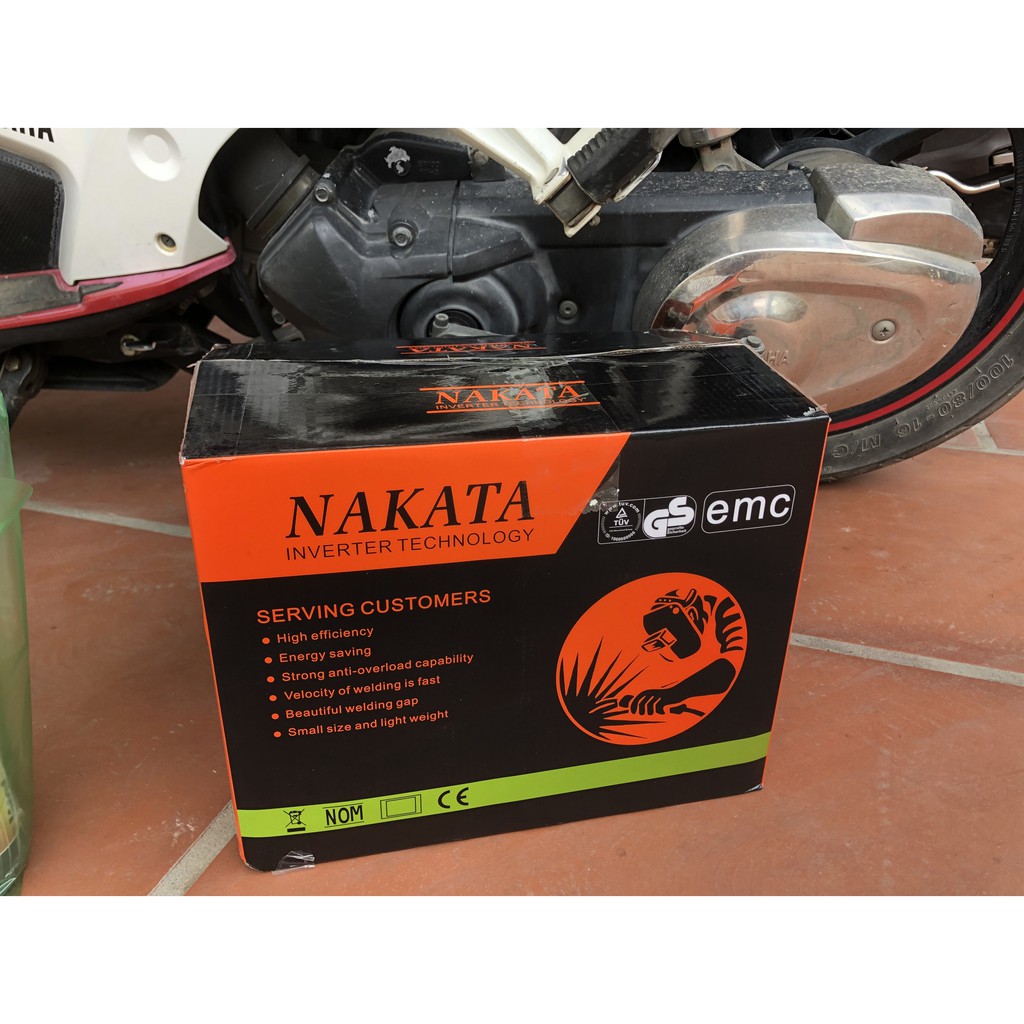 Máy hàn điện tử NAKATA ARC 250A thế hệ mới 2021