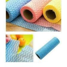 Cuộn Giấy Lau Đa Năng Bằng Vải Không Dệt Nhiều Màu