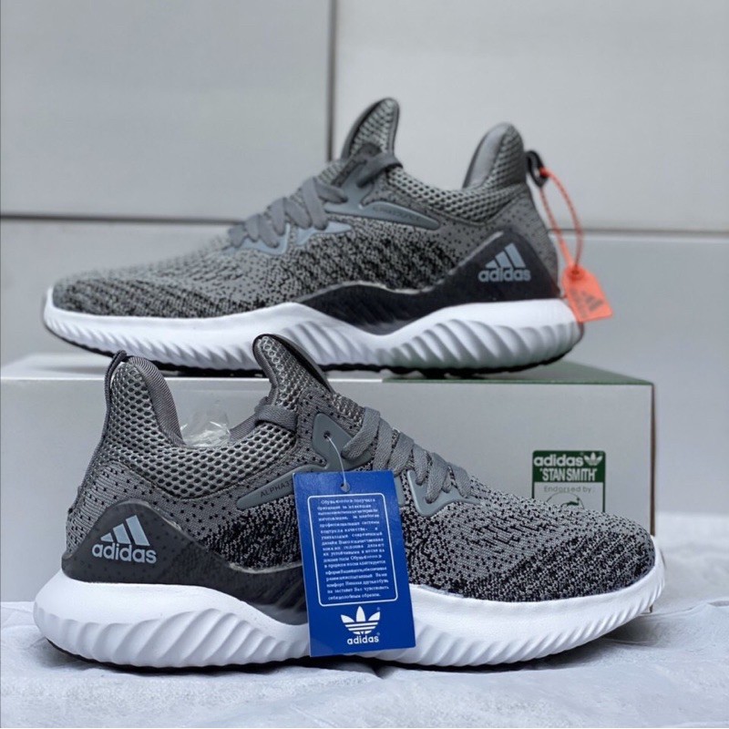Giày thể thao adidas alphabounce xám nam | BigBuy360 - bigbuy360.vn