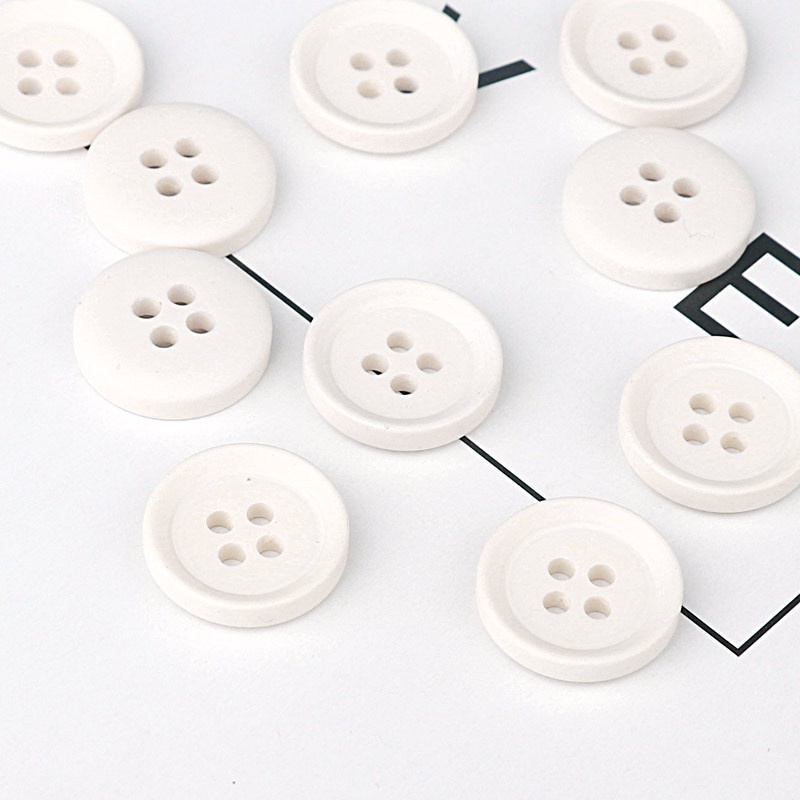 Set 6 Nút Áo Kiểu Dáng Đơn Giản Thời Trang Dành Cho Nữ