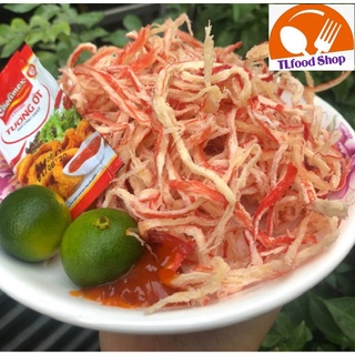 Mực Khô Hấp Cốt Dừa Loại 1 Siêu Ngon Kèm Tương Ớt hũ 250gr