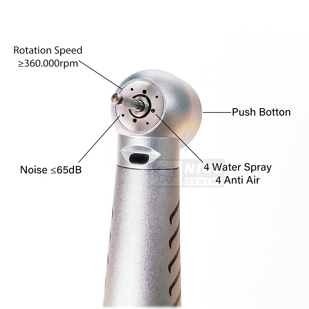 Tay khoan tuabin tốc độ cao có đèn LED sợi quang loại Kavo chất lượng tốt cho nha khoa
