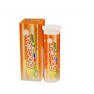 Bocalex, C sủi 1000, viên sủi bổ sung vitamin C1000, 10 Viên/tuýp