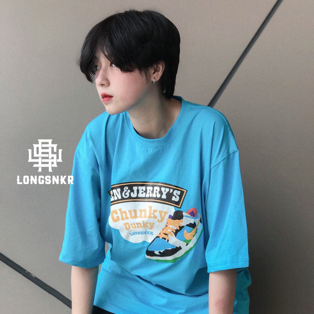 _Áo T-shirt Sneaker Zone áo thun unisex tay lỡ nam nữ chuẩn form, Longsnkr