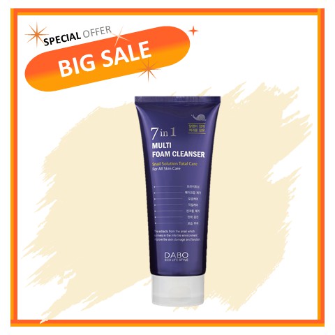 Sữa Rửa Mặt 7 in 1 Dabo Hàn Quốc