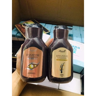 ✌giá sỉ✌ combo dầu gội và xả hanayuki mượt tóc hết rụng