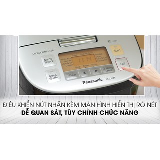 Nồi cơm điện Panasonic 1.8 lít SR-ZX185KRAM [New 100%]