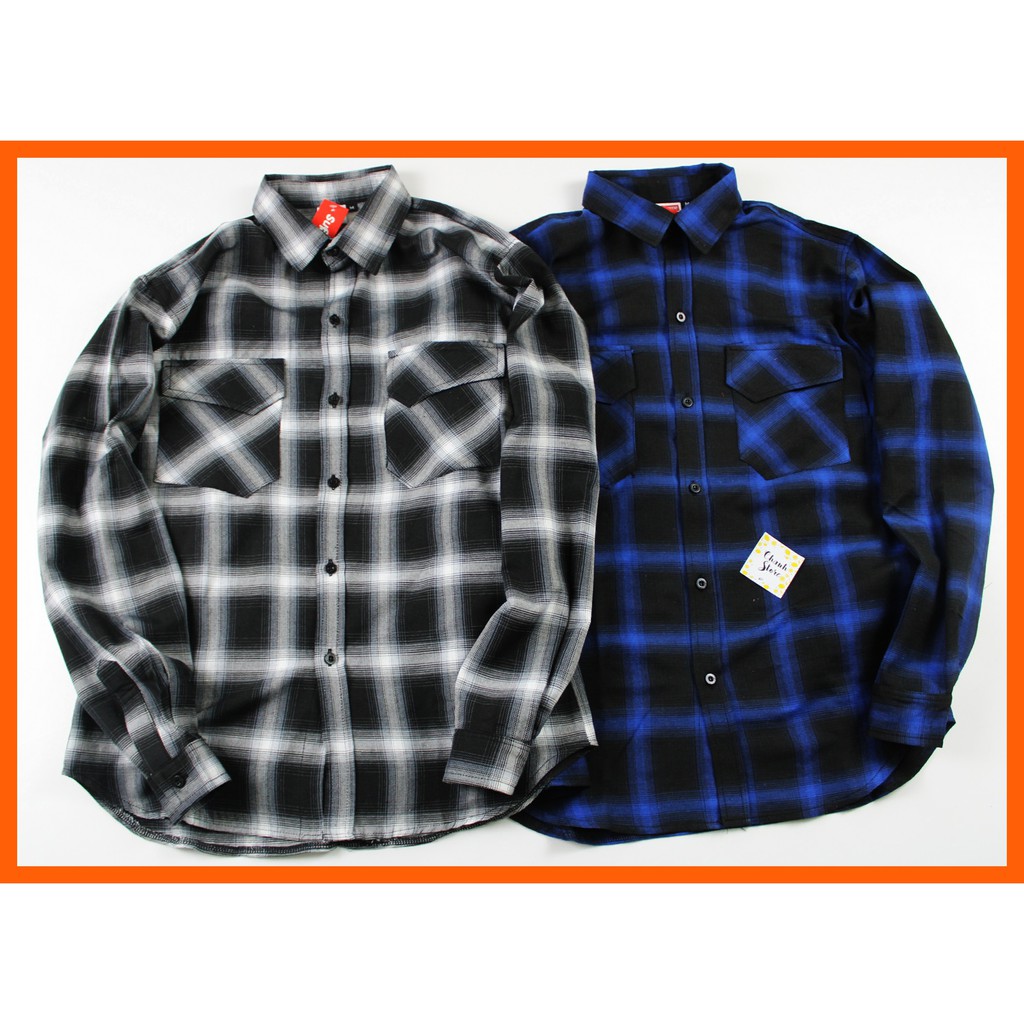 Áo Flannel form rông nhiều màu phối đồ cực dễ