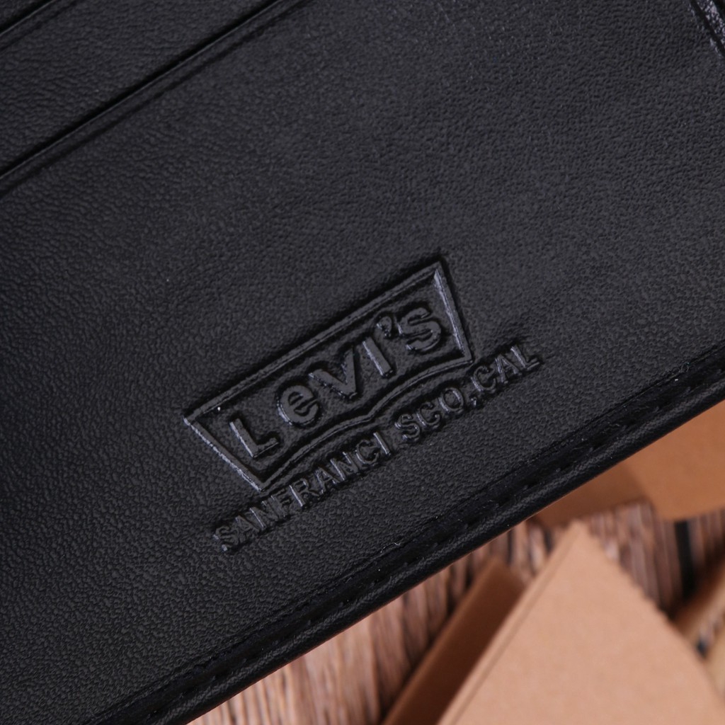 Ví nam chính hãng LEVIS / Ví da cao cấp/Với hộp đẹp
