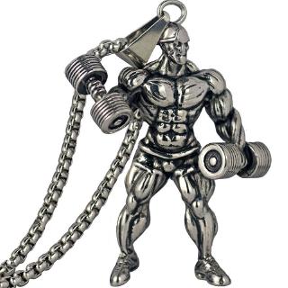 Dây Chuyền Mặt Hình Tạ Tập Thể Hình Cho Nam