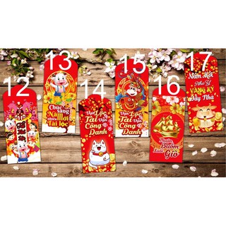 [Ảnh thật + Video]Combo 50 Bao Lì Xì Tết năm mới