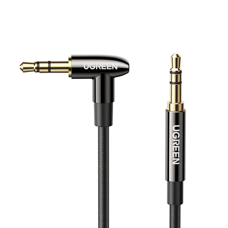 Cáp Âm Thanh aux Bện Sợi nylon 3.5Mm Giắc Cắm 1 Năm ugreen hi-fi Cho Xe Hơi