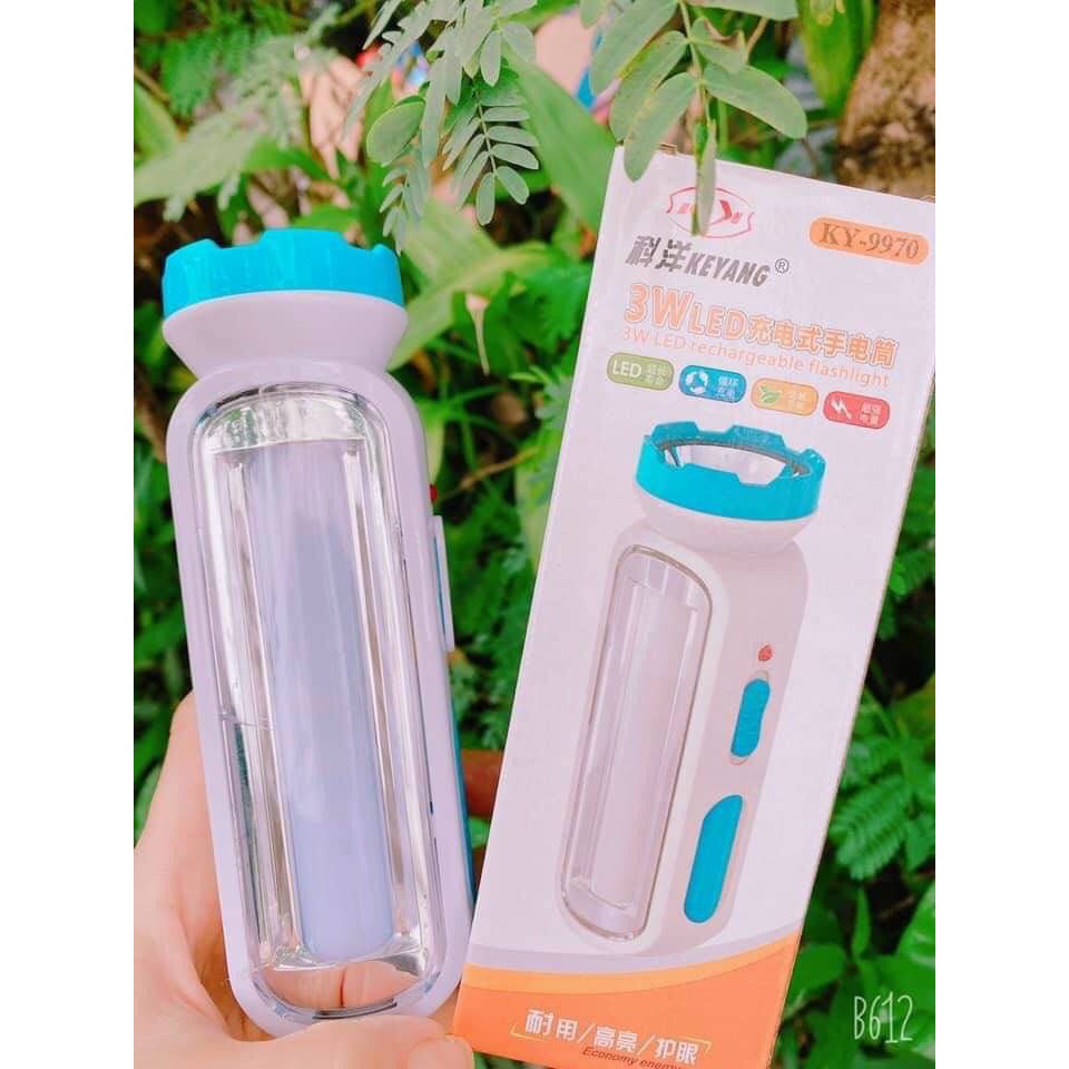 [ MÀU NGẪU NHIÊN ] Đèn pin đa năng 2 chế độ KY-9970 siêu sáng