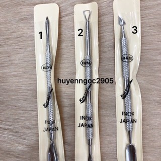 Cây móc khóe, đẩy da, sủi móng nail, tháo sơn gel 2 đầu tiện lợi
