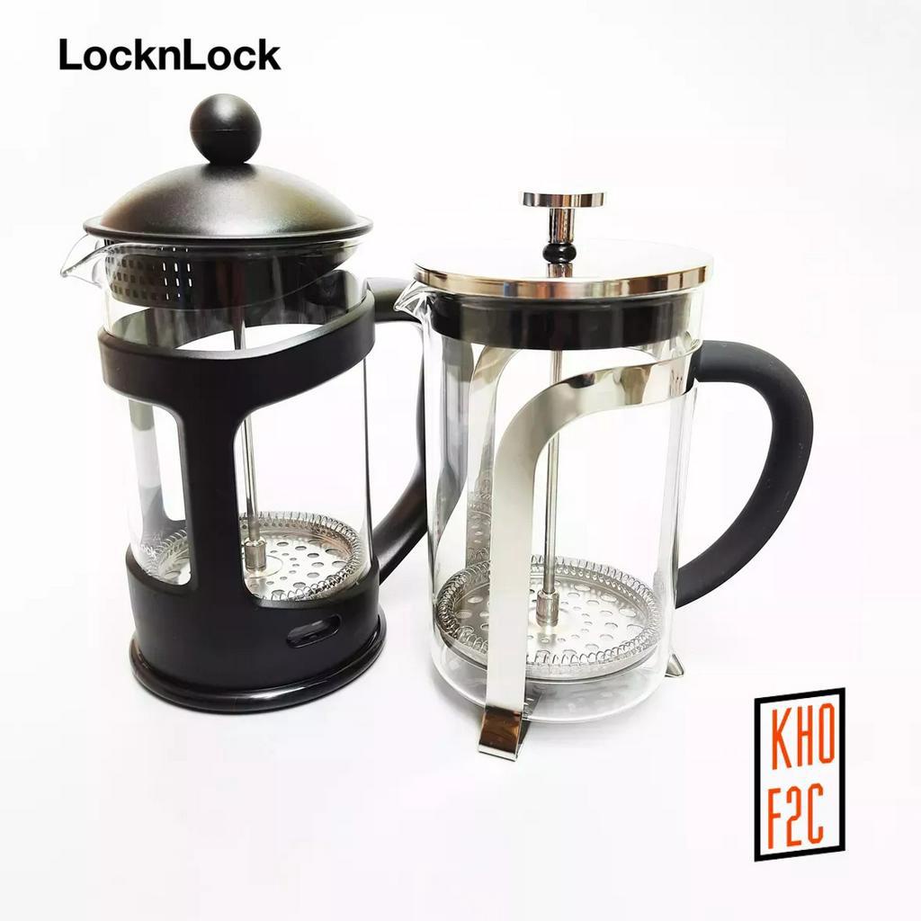 Bình Thủy Tinh Pha Trà, Pha Cà Phê French Press 800ml LLG019/ LLG018