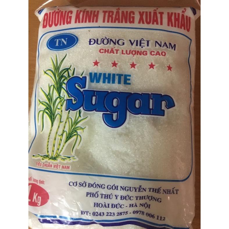 Đường kính trắng xuất khẩu gói 1kg / Đường tinh luyện