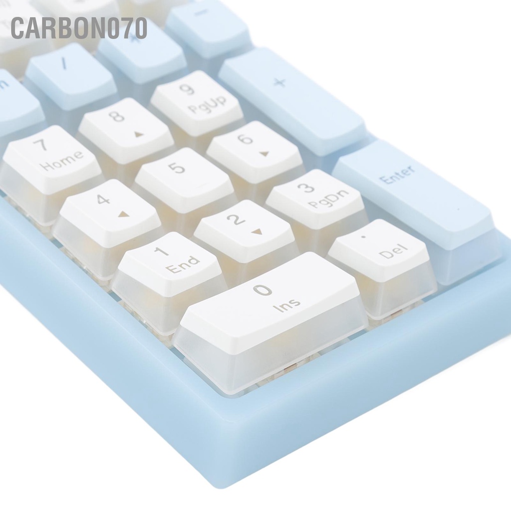 [Hàng Sẵn] iBlancod Bàn phím số  Cơ 21 Phím RGB có đèn nền Công thái học nhỏ gọn Có Dây cho máy tính xách tay【Carbon070】