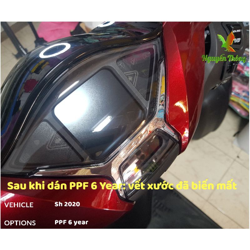 PPF Sh 2020 đến 2022 và Sh 350i Miếng Dán PPF bảo vệ Mặt Đồng Hồ Xe