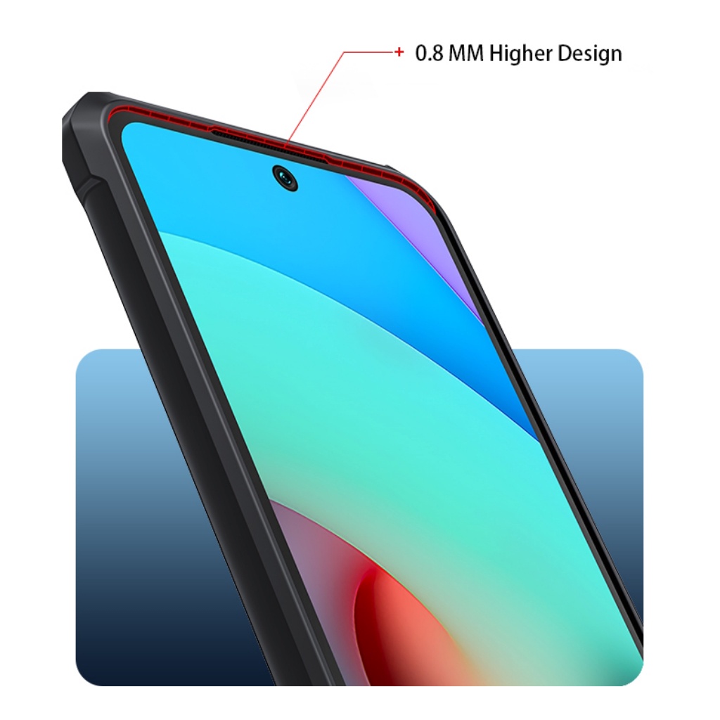 Ốp lưng Xiaomi Redmi 10 hiệu Xundd lưng trong viền màu thời trang chống sốc cao cấp siêu bền