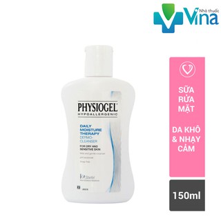 Sữa Rửa Mặt Dịu Nhẹ Dành Cho Da Khô, Da Nhạy Cảm Daily Moisture Therapy Dermo-Cleanser 150ml
