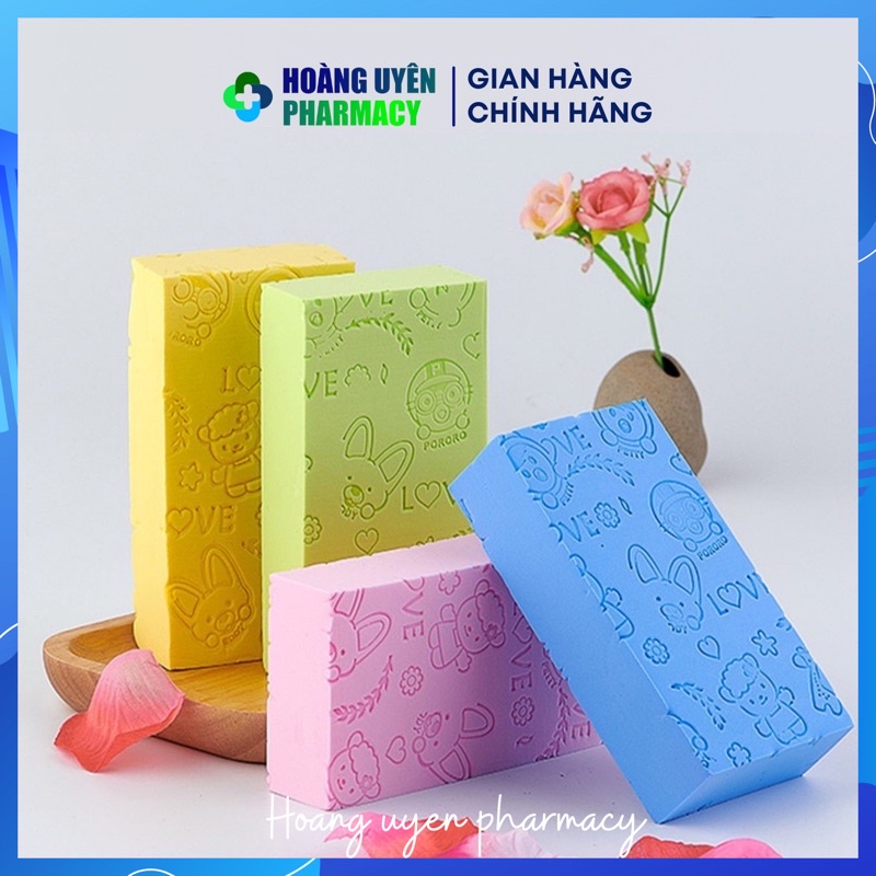 Mút tắm bọt biển tẩy tế bào chết (mút tắm kì ghét)