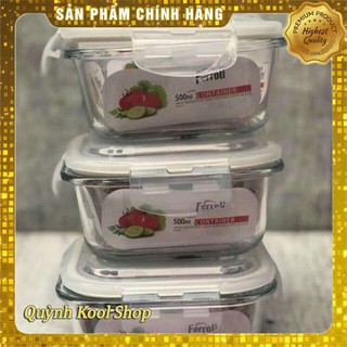 Thố thủy tinh cao cấp ferroli 500ml