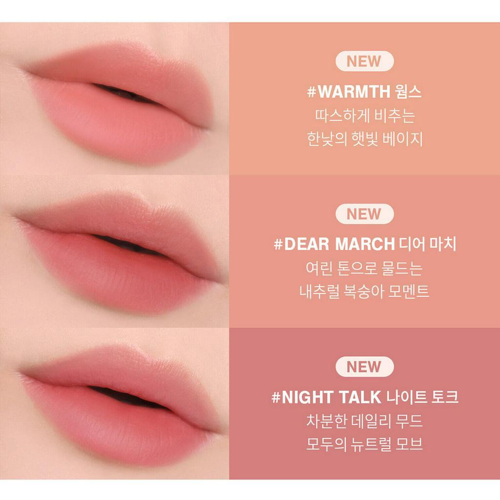 Son Tint Siêu Lì 3CE Blur Water Tint Mịn Mượt Nhẹ Môi Không Lem
