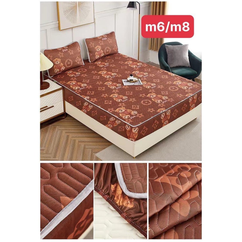 Combo 2 vỏ gối cao su non tencel 50x70cm Ánh Sao - (Giao Màu Ngẫu Nhiên)
